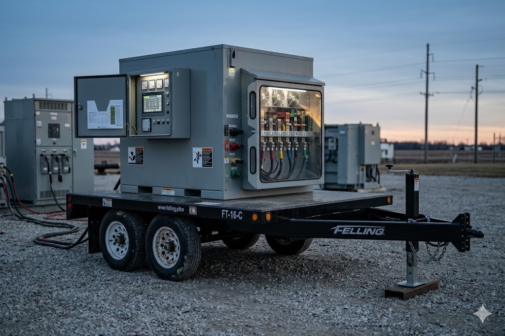 Load banks and testing equipment